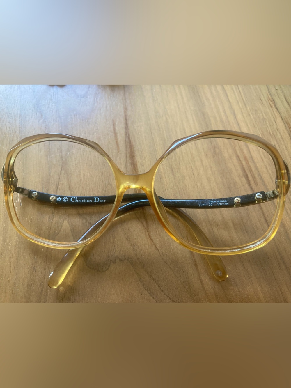 Dior vintage eyeglasses frame